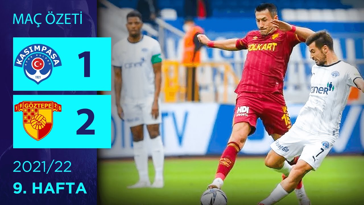 ÖZET: Kasımpaşa 1-2 Göztepe | 9. Hafta - 2021/22