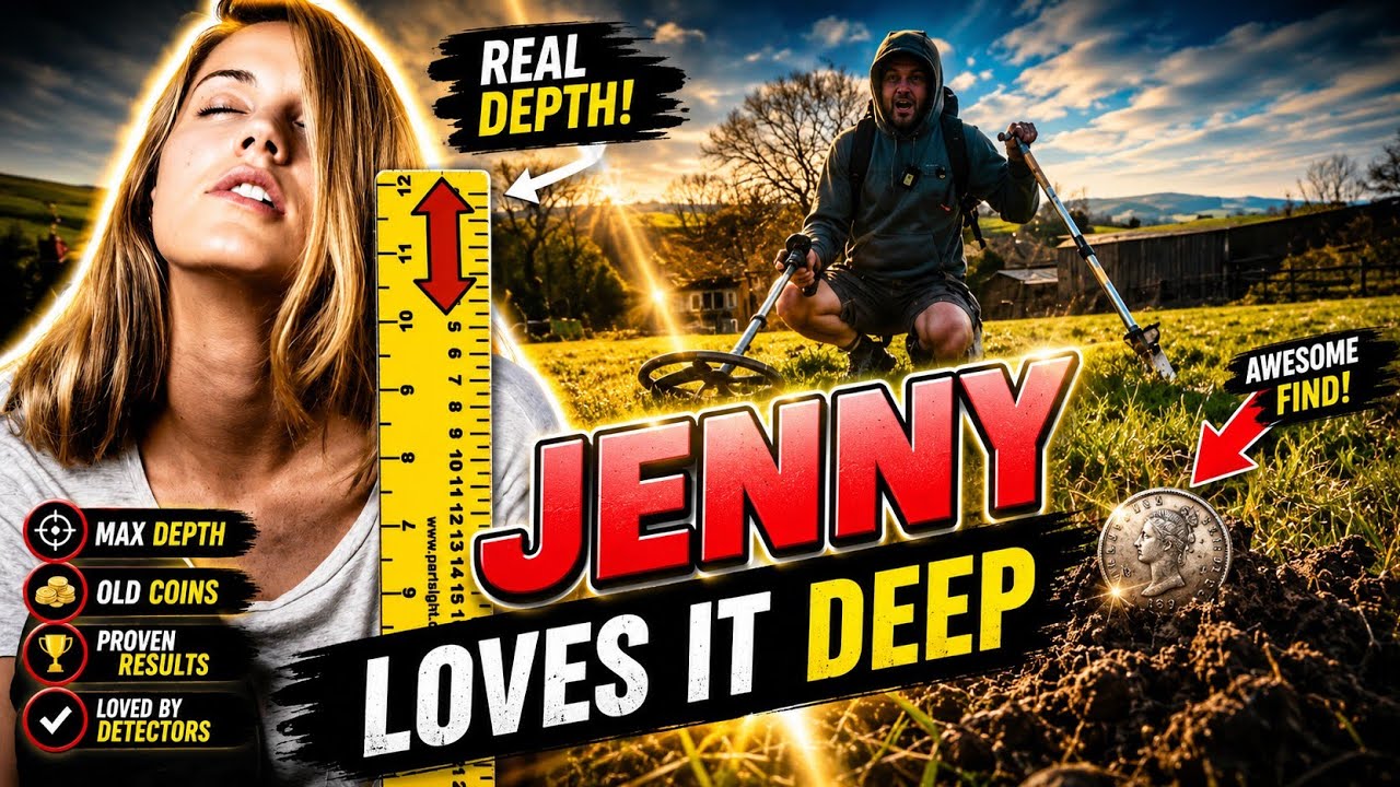 SHE LIKES IT DEEP !! In England 👨‍🦯 JENNY PROGRAM | Deus 2 | Metal Detecting