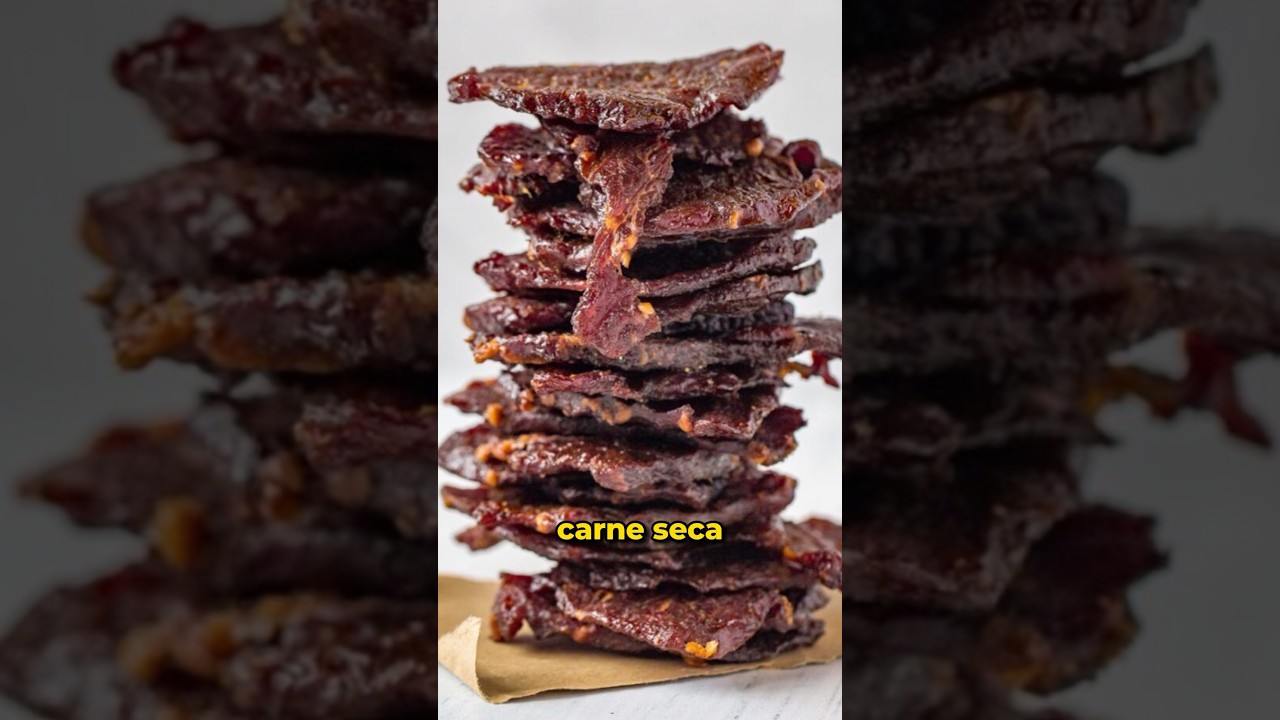 As&iacute; se hace la Carne seca. Deja en comentarios si la probar&iacute;as 🍖 #curiosidades #carneseca