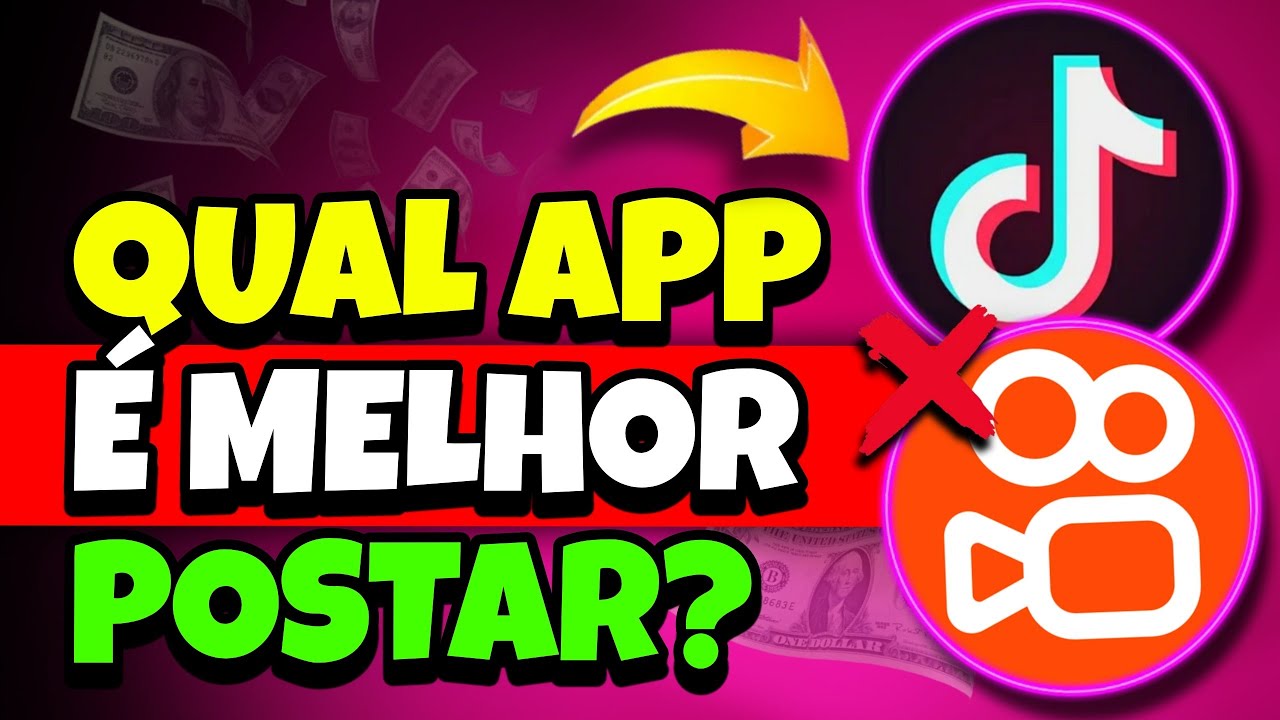 TIKTOK ou KWAI! QUAL DOS DOIS DÁ MAIS DINHEIRO? Veja se vale a pena POSTAR em todas as REDES!
