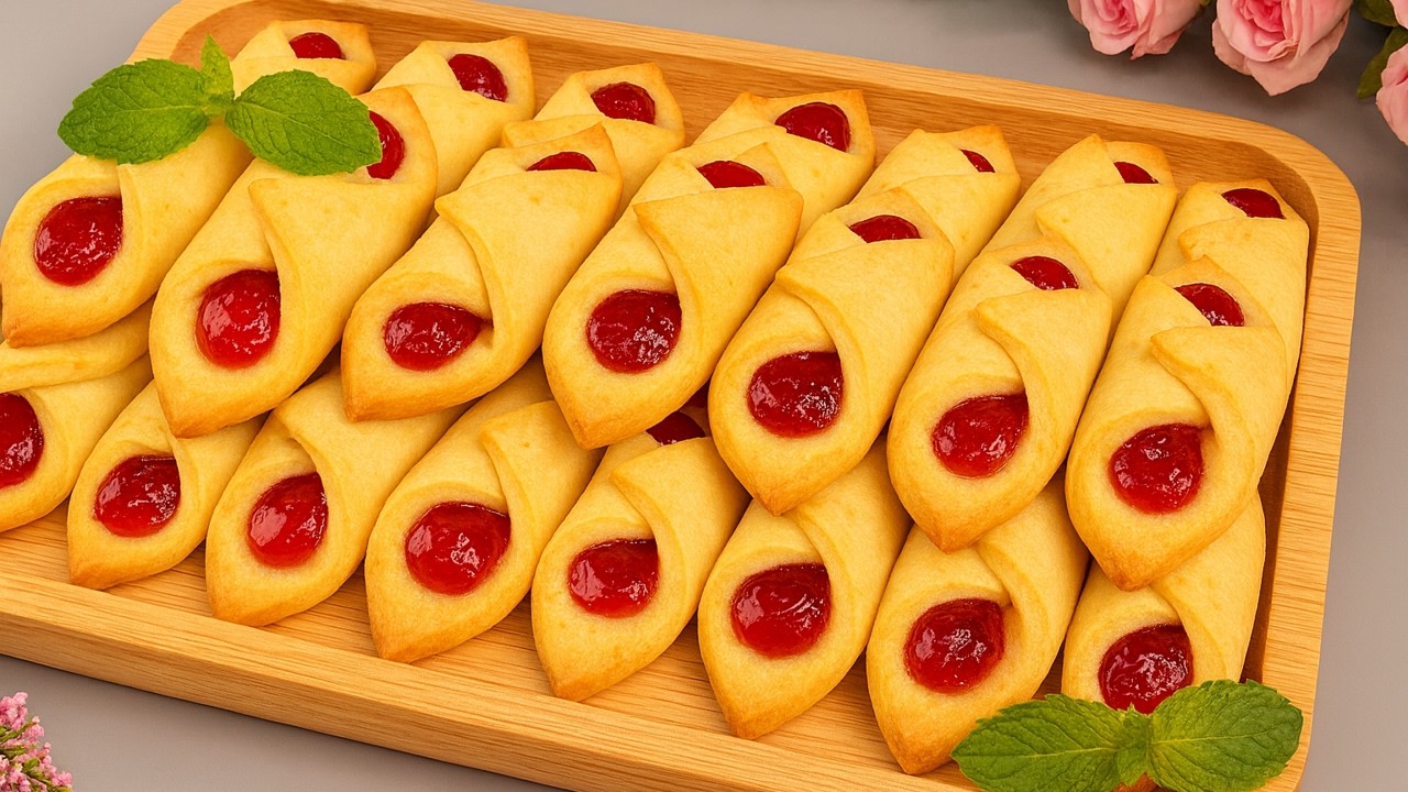 Самое вкусное домашнее печенье за 10 минут! Скорее, попробуйте эту выпечку!