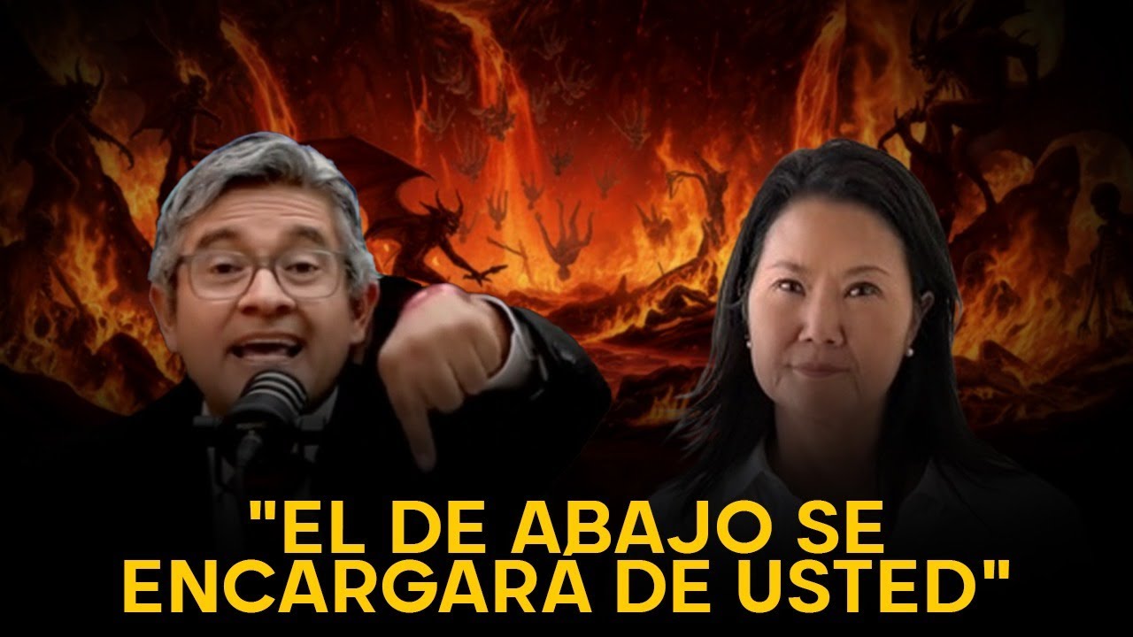 ‘El de abajo se encargará’: Domingo Pérez RESPONDE a las AMENAZAS de Keiko: la acusa de mentirosa