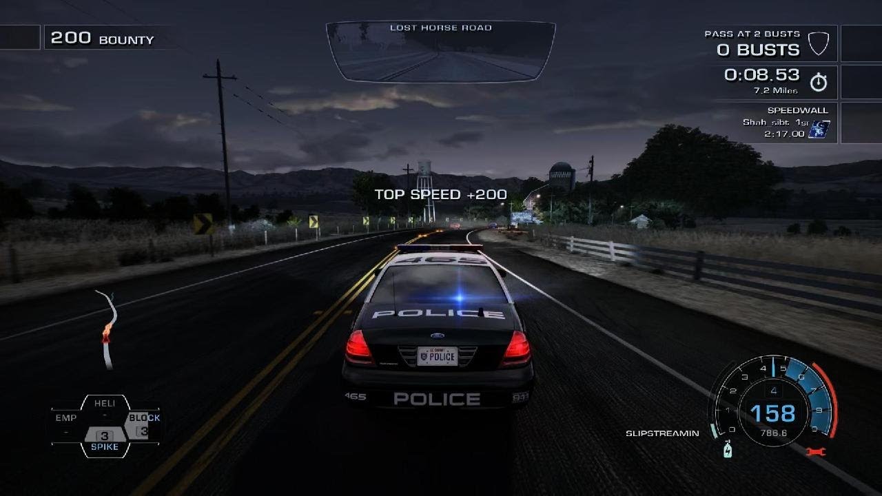 Need for Speed Hot Pursuit dark horse