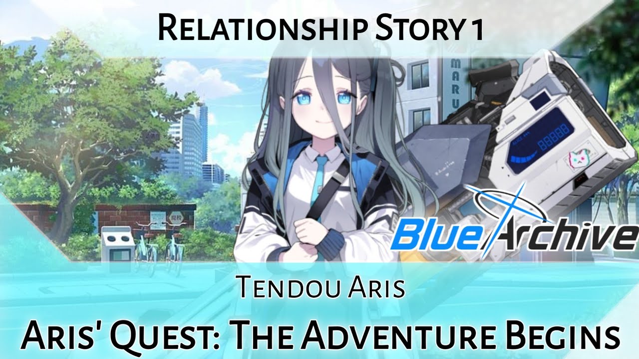 Aris Relationship Story 1 - Aris' Quest: The Adventure Begins (Blue Archive)