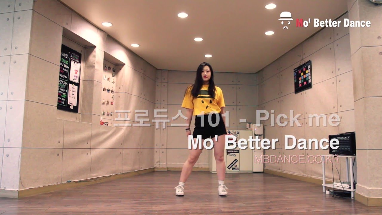 [모베러댄스] 프로듀스101 - 픽미 안무 거울모드 (Produce 101 - Pick me dance cover mirror)(HD)