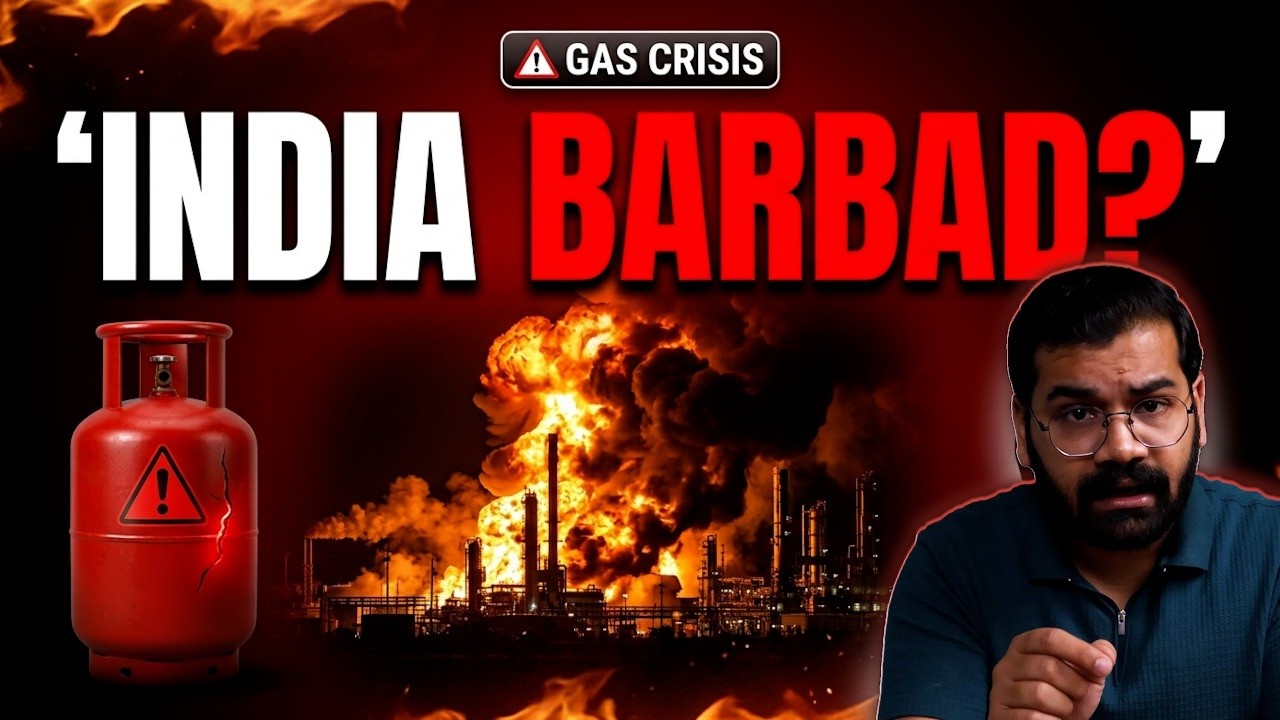 India में Gas क्यों Khatam हो रही है? LPG Crisis की Dark Reality | Iran War | Explained