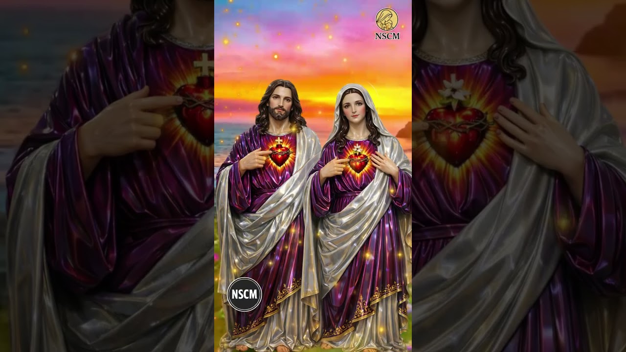 Oração da manhã aos santíssimos Corações de Jesus e Maria