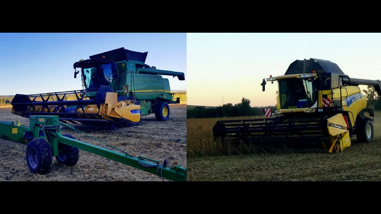 Palotabozsoki Zrt  Agro Bükkösd Kft Szója aratás Soybean Harvest 2018