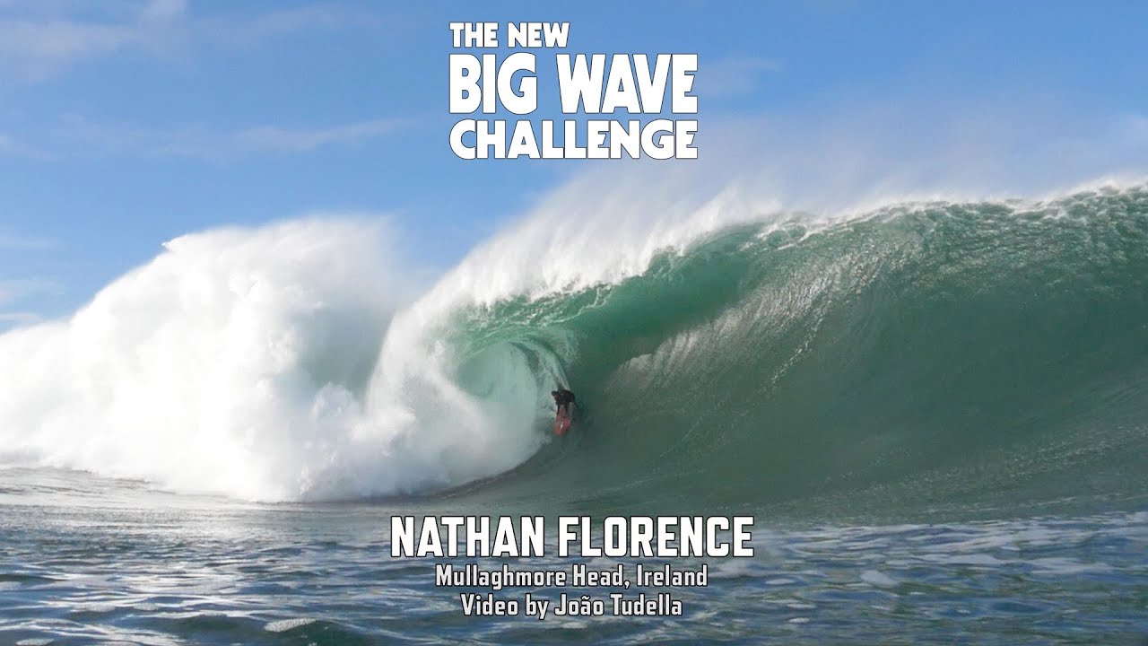 Nathan Florence at Mullaghmore - Ride of the Year Winner - Big Wave Challenge 2022/23