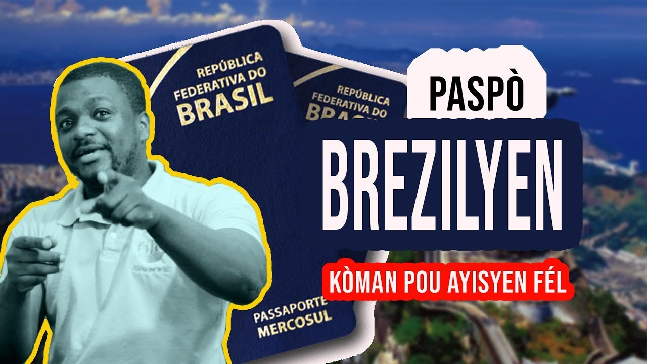 PASP&Ograve; BREZILYEN AN - MEN KIJAN POU'W F&Egrave;L
