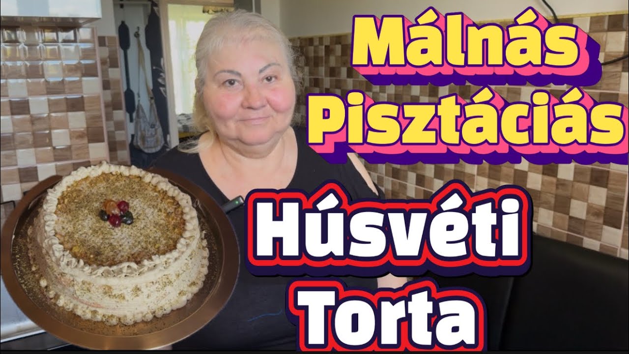 MÁLNÁS - PISZTÁCIÁS - HÚSVÉTI - TORTA 🎂