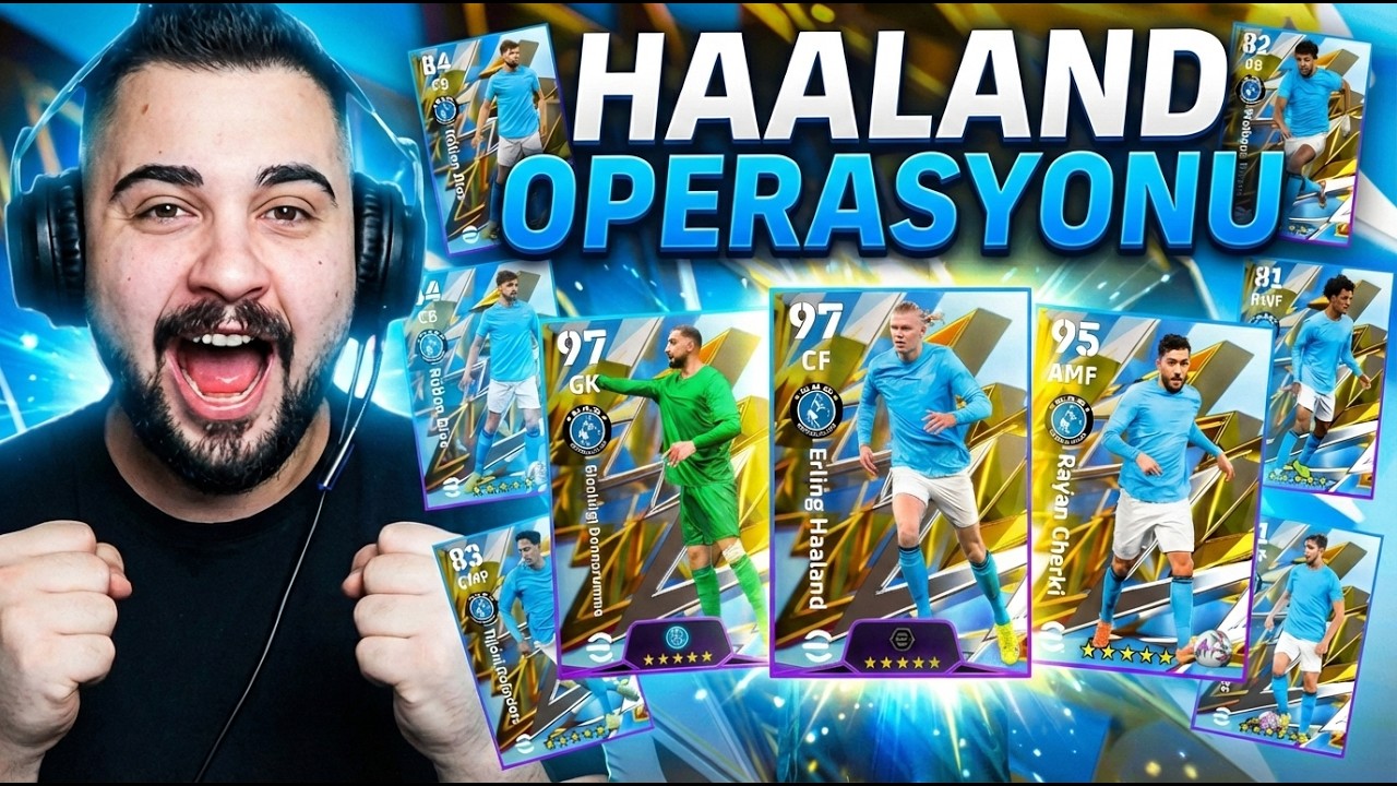 MANCHESTER CITY CLUP SELECTION TOP AÇILIMI! 🔥 RK İDMAN YURDUNA HAALAND OPERASYONU!