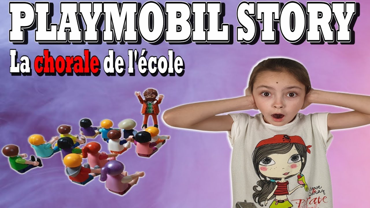 PLAYMOBIL STORY : La chorale de l'école (HISTOIRE)
