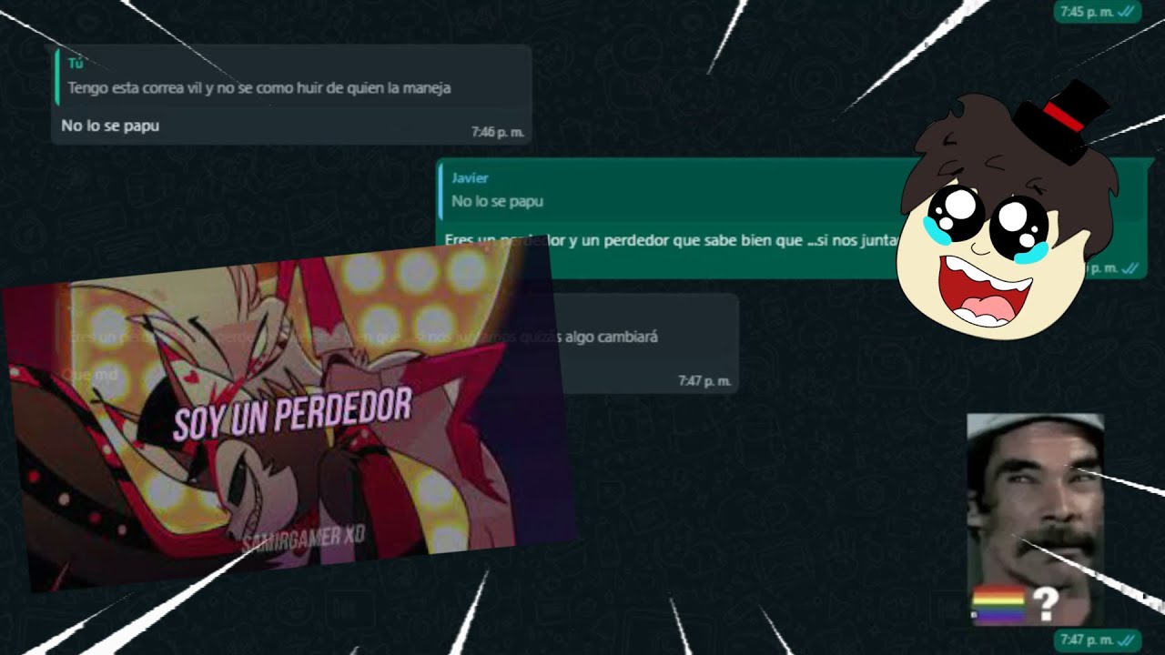 Troleo a mi amigo con la canción /Loser / HAZBIN HOTEL 😂😂😂