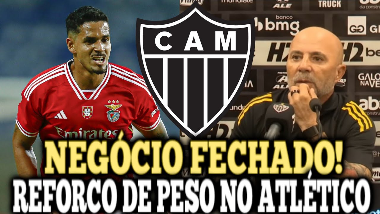 BOMBA NESTE SÁBADO! LUCAS VERÍSSIMO É NOVO REFORÇO DO GALO! CONFIRMADO AGORA NOTÍCIAS DO ATLÉTICO MG