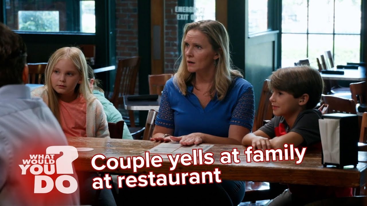 Kids disrupt a date