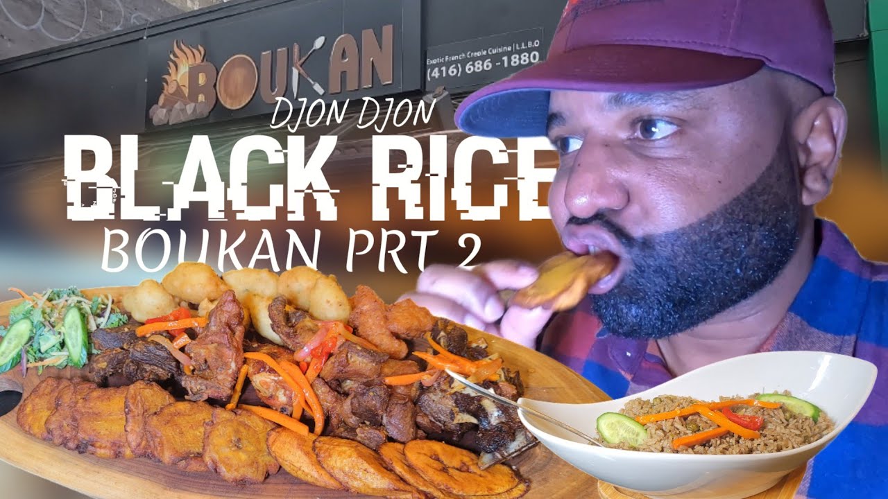 Trying Haitian Black Rice For The First Time🇭🇹