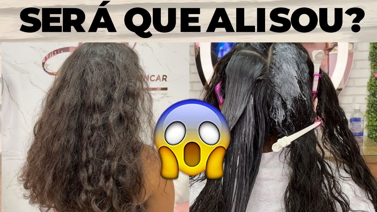 SERÁ QUE ALISOU? Usei a chapinha lizze extreme | Botox orgânico Rivenna