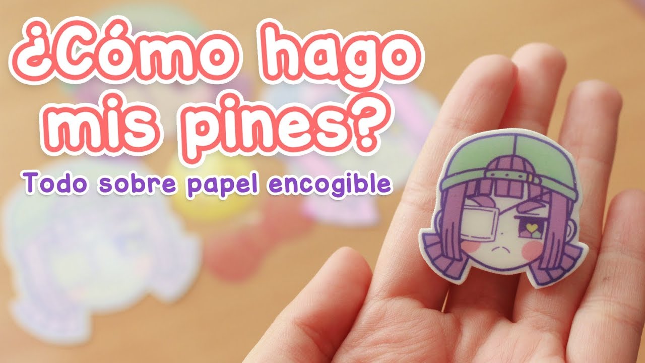 ¿Cómo hago mis pines? Todo sobre el papel encogible 💖
