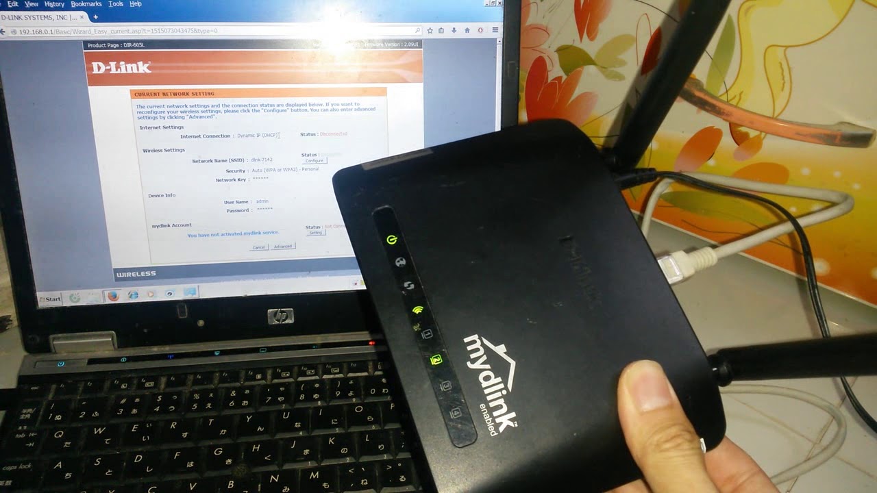 D-Link 605L recovery mode - recovery firmware - wireless router DIR 605L