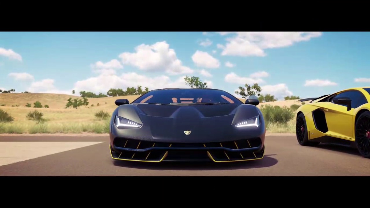 Forza Horizon 3 Lamborghini Aventador LP750-4 SV VS Centenario