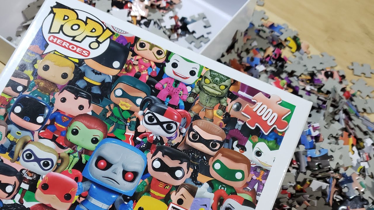Pop! Heroes Collage Puzzle