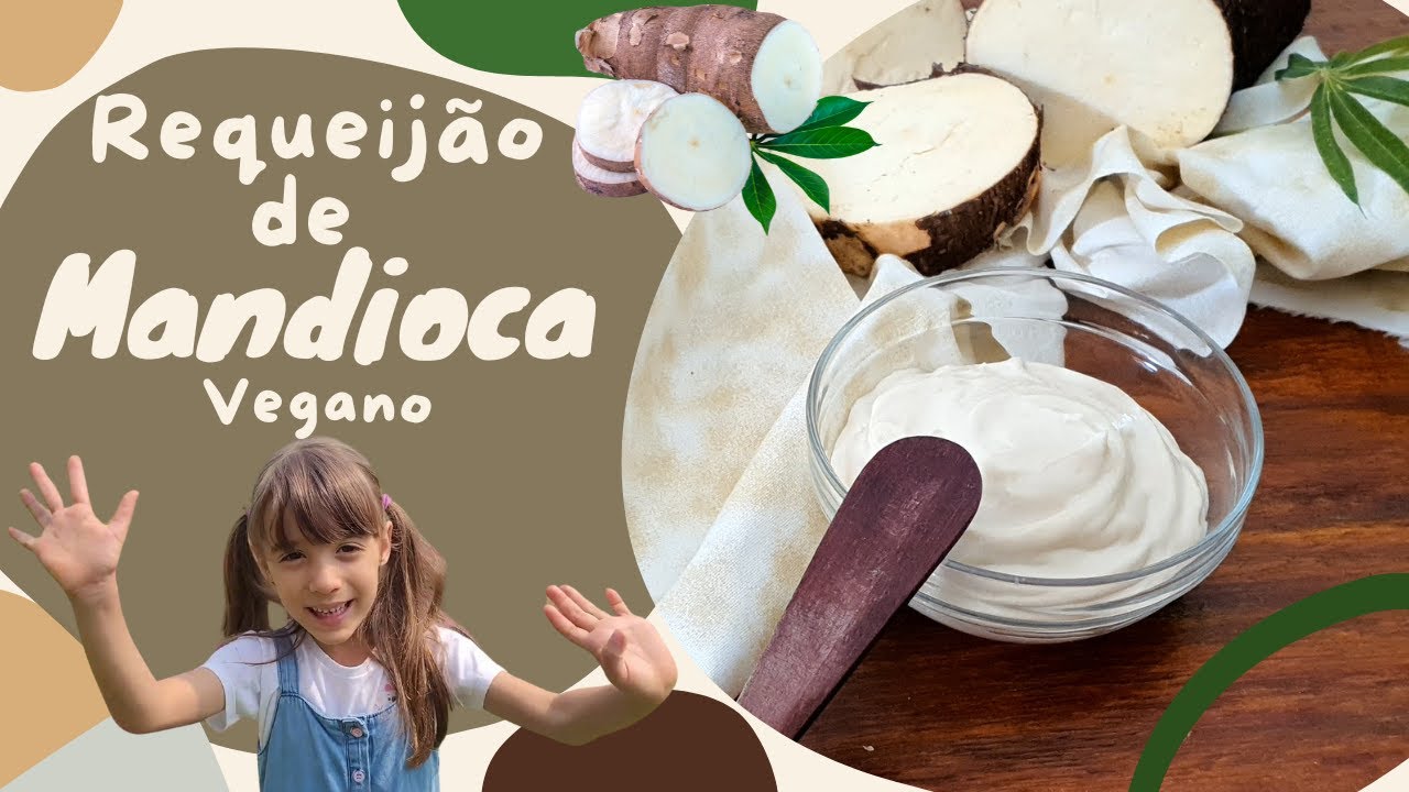 Como Fazer Requeijão de Mandioca - Vegano