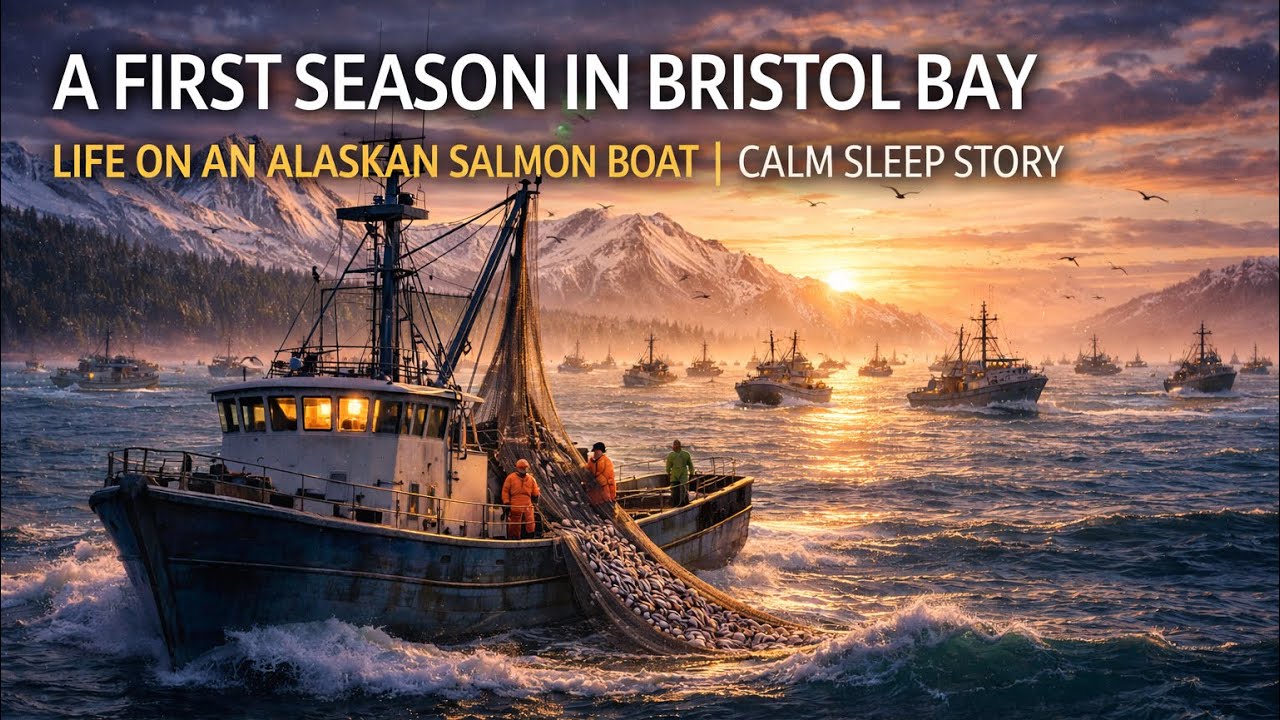 Sleep Story: The Wild Salmon Run of Bristol Bay | Relaxing Nature Story for Deep Sleep