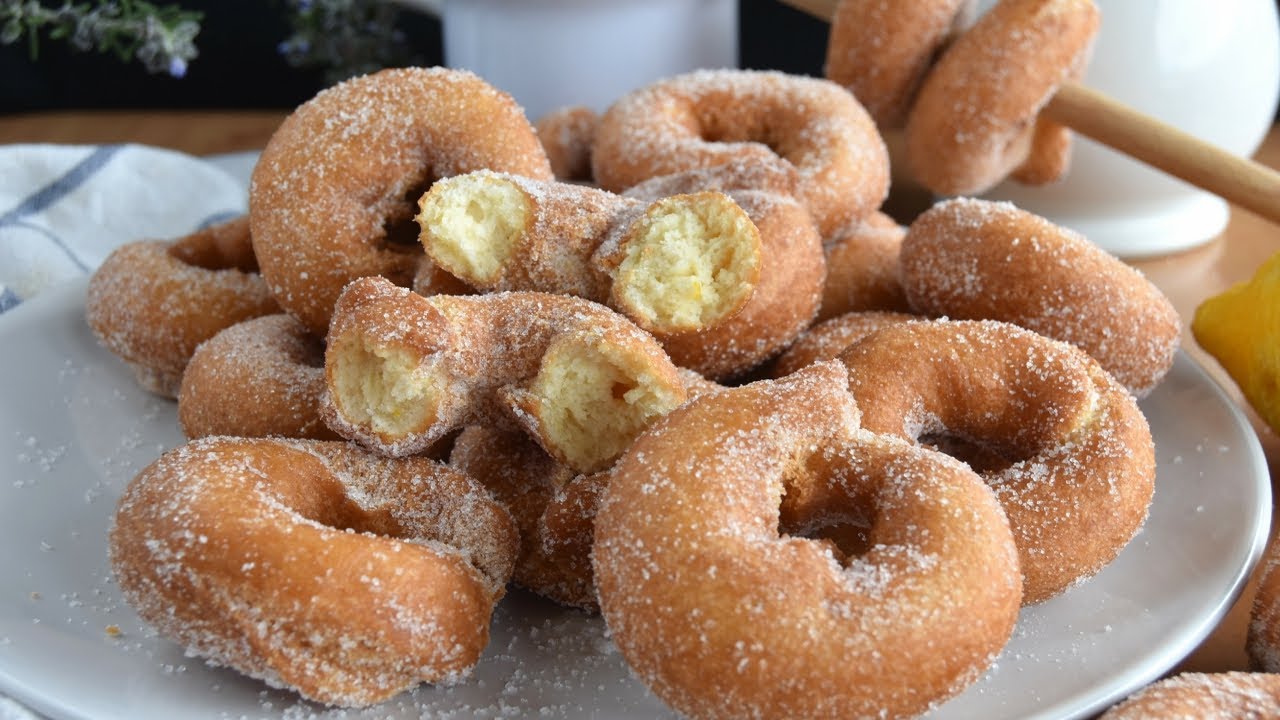 😍 Rosquillas de nata muy fáciles Y BUENÍSIMAS !!!