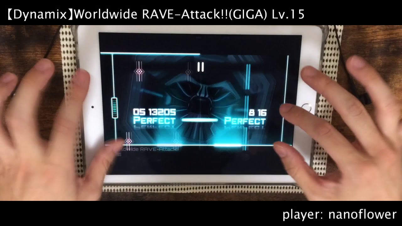 【Dynamix: Lv.15↑】Worldwide RAVE-Attack!!(GIGA) All PERFECT!! OMEGA Rank【from wave test CLASS 11】