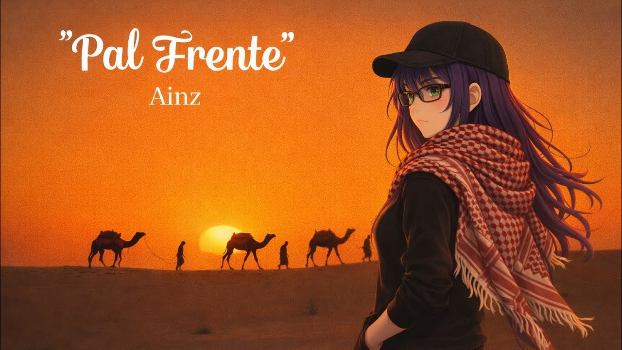 🐪 “Pal Frente” | Ainz - [Lyrics Video] 