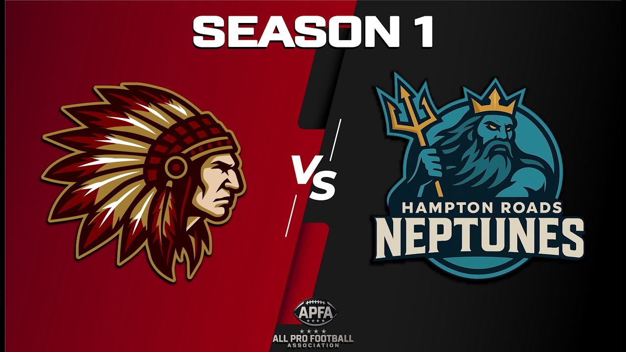 APFA S1 WK10: D.C. TRIBE VS HAMPTON ROADS NEPTUNES