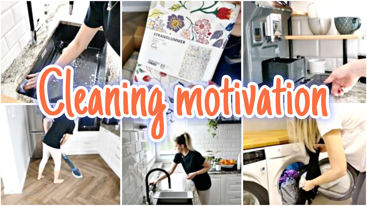 CLEANING MOTIVATION KITCHEN | LAUNDRY DAY | DINNER IDEA | IKEA HAUL