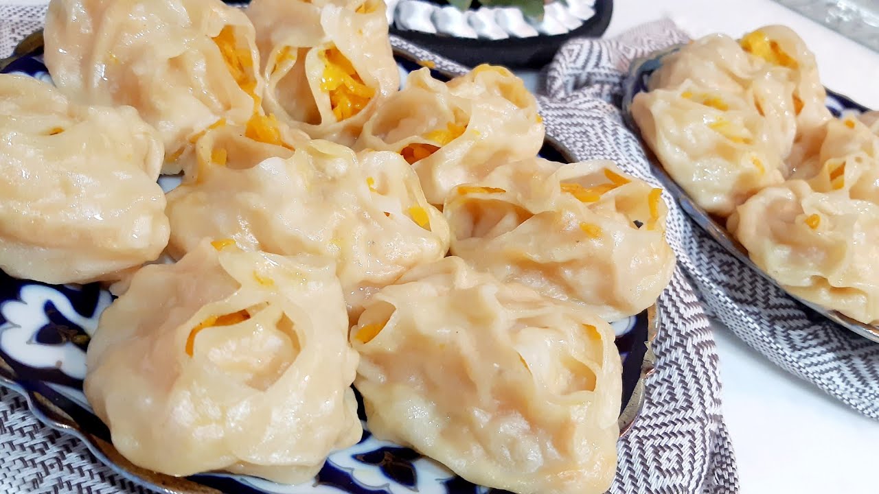 Balkabaklı Özbek mantısı