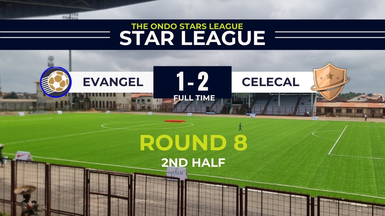 EVANGEL WARRIORS vs CELECAL STARS | The Ondo Stars League - Stars League, Round 8