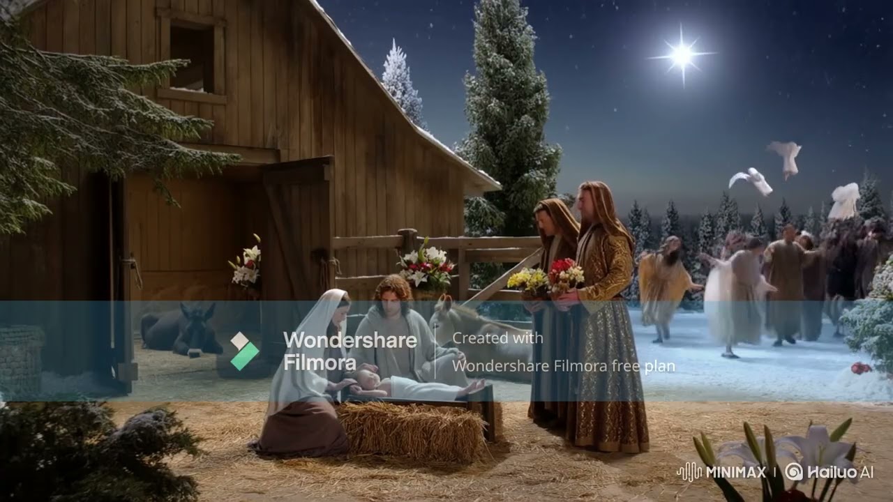 Mary’s little One has come Heaven’s Gift, the Holy Son.