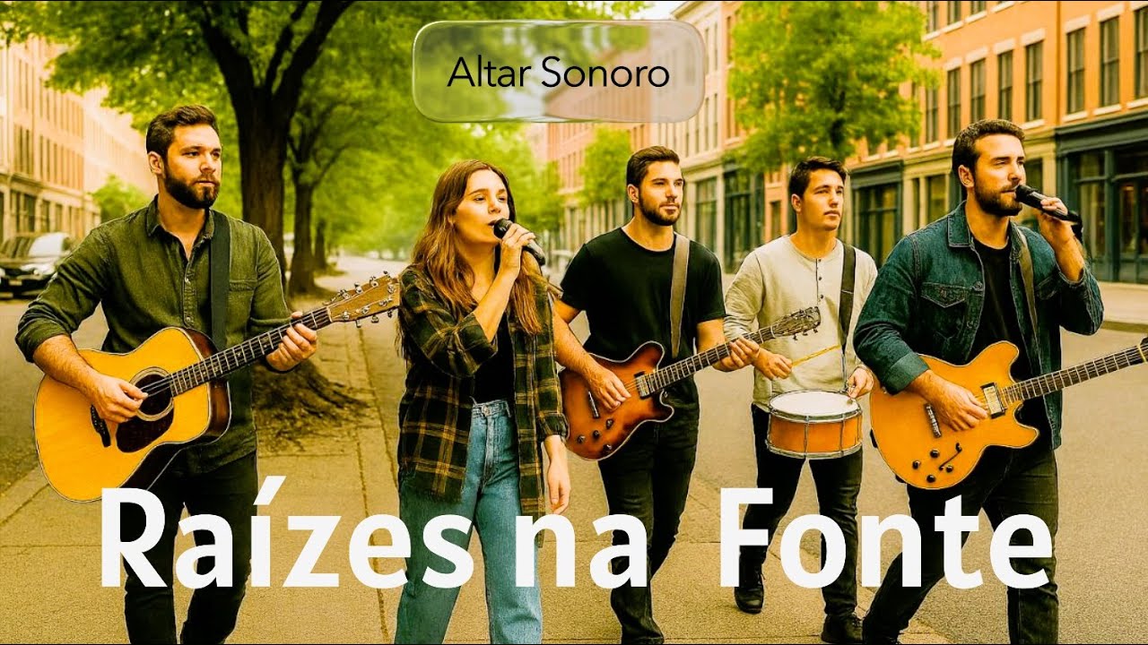 Raízes na Fonte  Música criada com IA (Worship)
