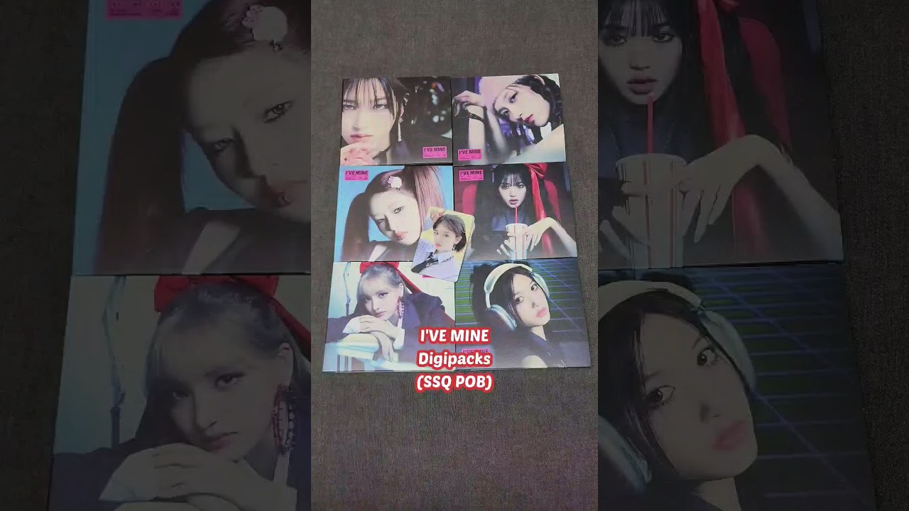 IVE I've Mine Digipack ver. (All Members) Unboxing #ive #ivemine 아이브