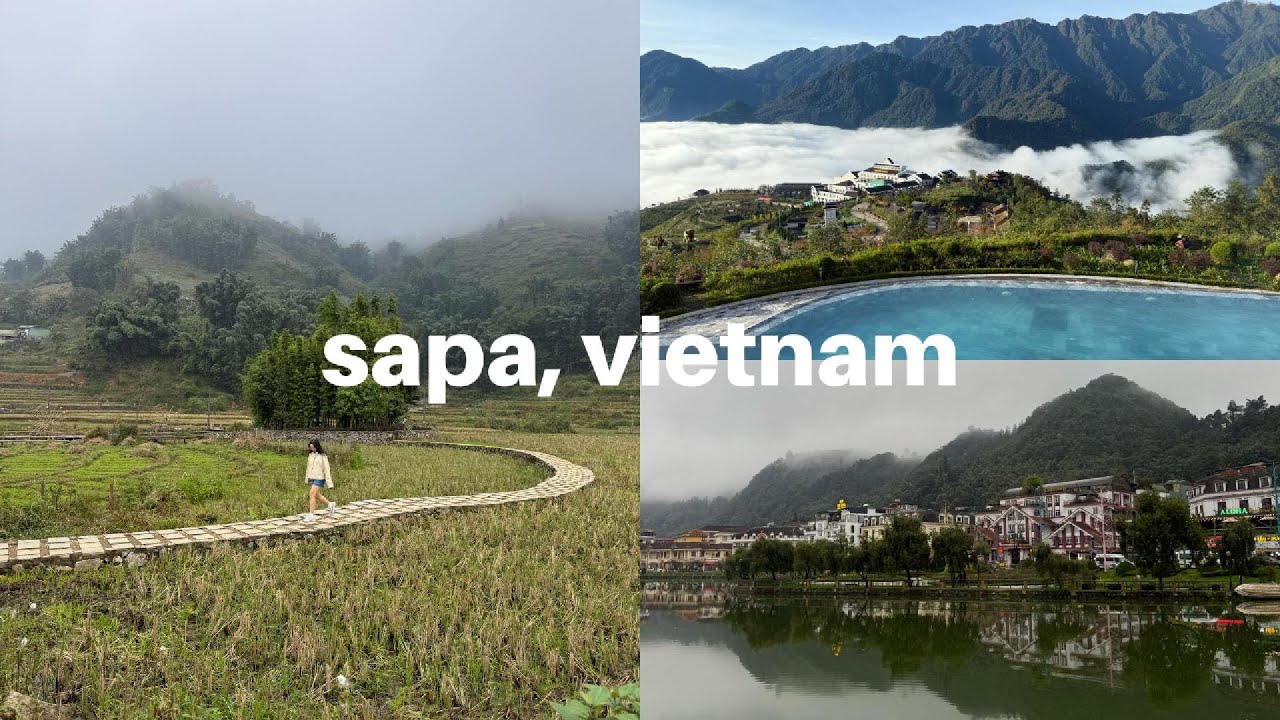 sapa vietnam vlog l 5 star hotel, cat cat village, fansipan mountain