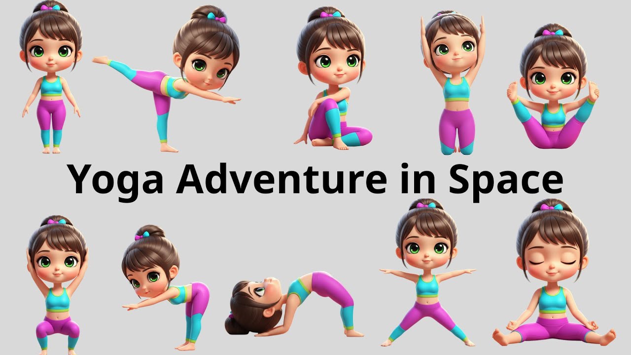 Yoga Adventure in Space | Fun Cosmic Poses | Yoga for Children