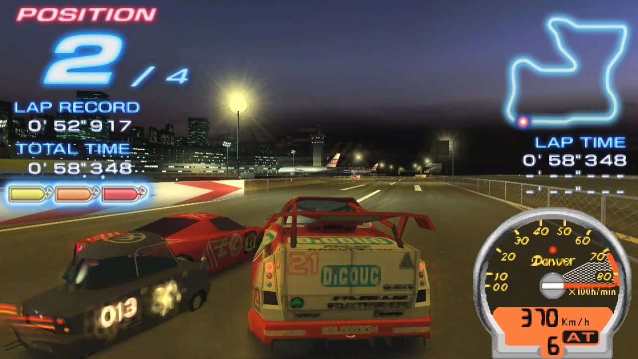 Ridge Racer 2 (PSP): Deus Tour with Special 1 Danver Hijack (no commentary)
