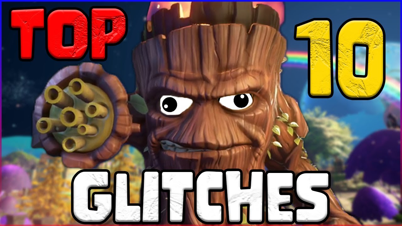 TOP 10 GLITCHES | Plants vs Zombies Garden Warfare 2