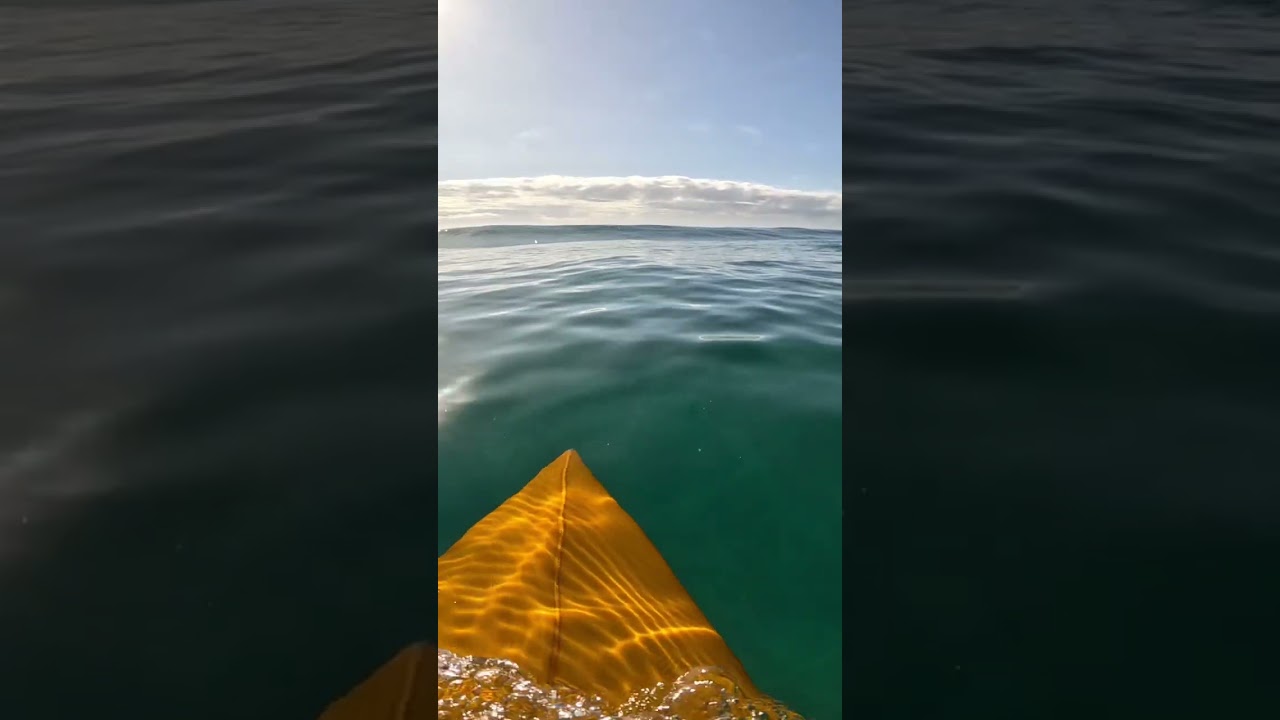 G L A S S 💎💎 #pov #surfing #gopro11black #surf #glassy #ocean