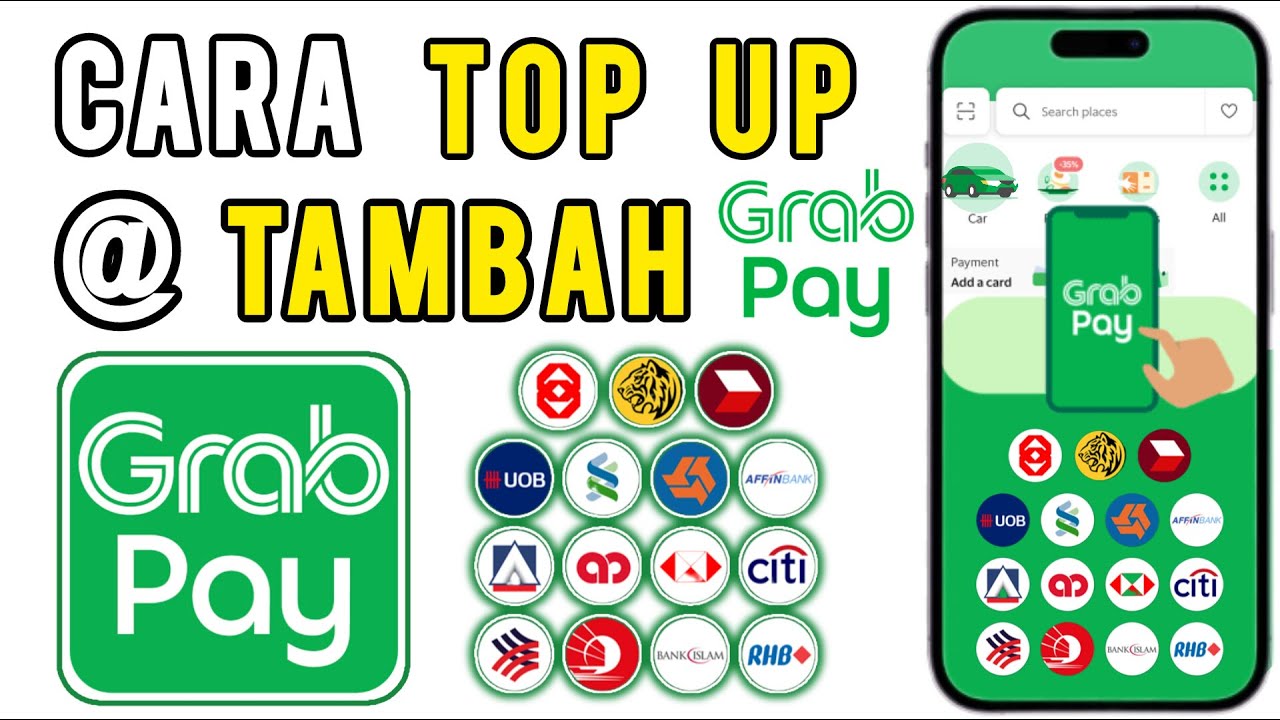 Cara Top Up GrabPay