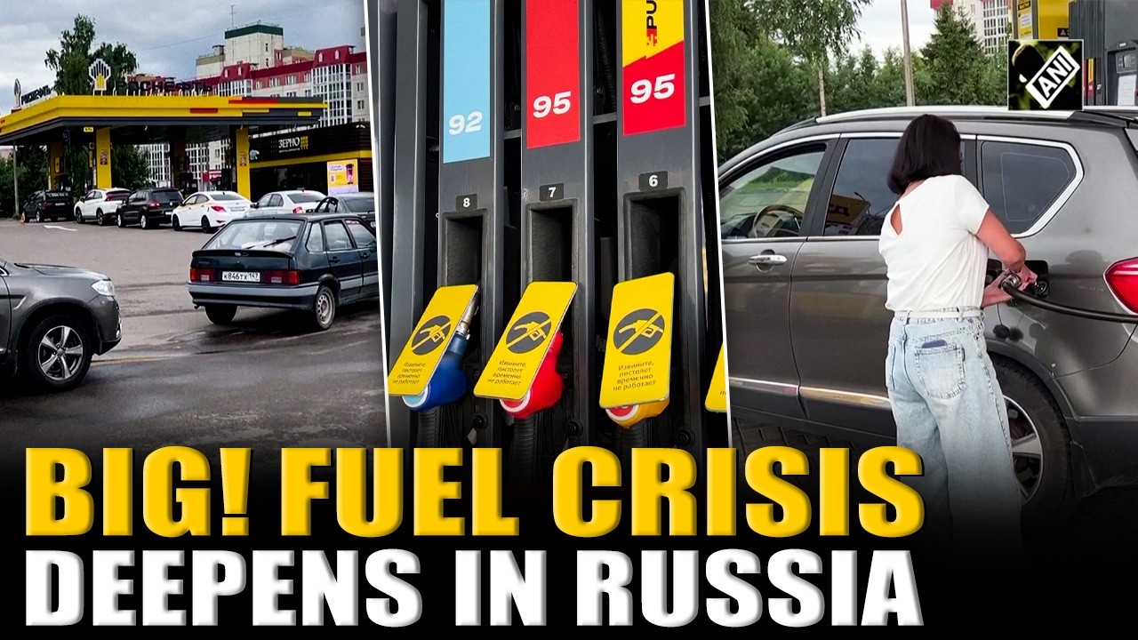 'The situation is getting tight', drivers queue in St. Petersburg amid fuel shortages in Russia