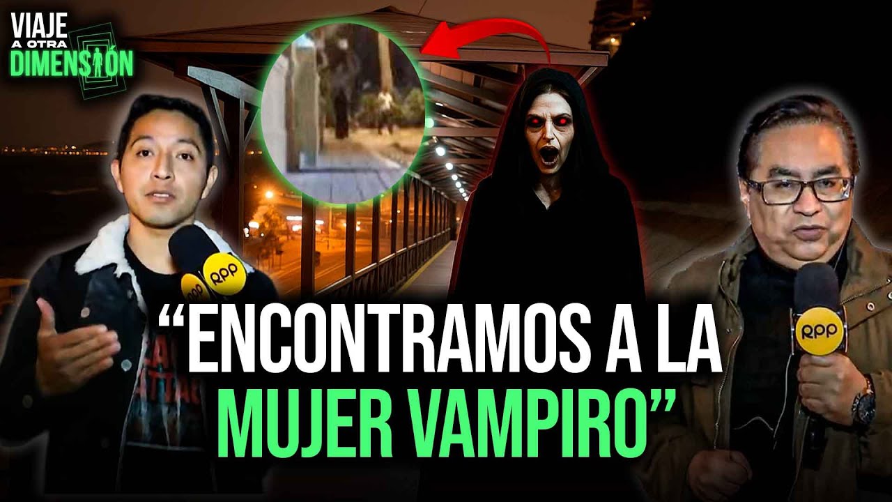 El escalofriante encuentro de Zack Attack con la Mujer Vampiro | SEGMENTO #ViajeAOtraDimensión