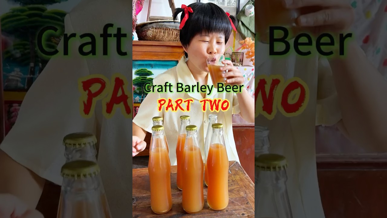 Craft barley beer, part two #cooking #delicious #funny #handmade #recipe