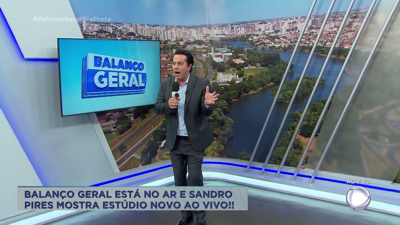 Balanço Geral São José do Rio Preto - Apresentação Estúdio Novo