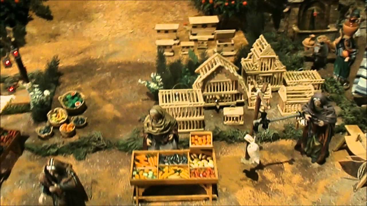 Belén con movimiento Santa Maria de Gracia