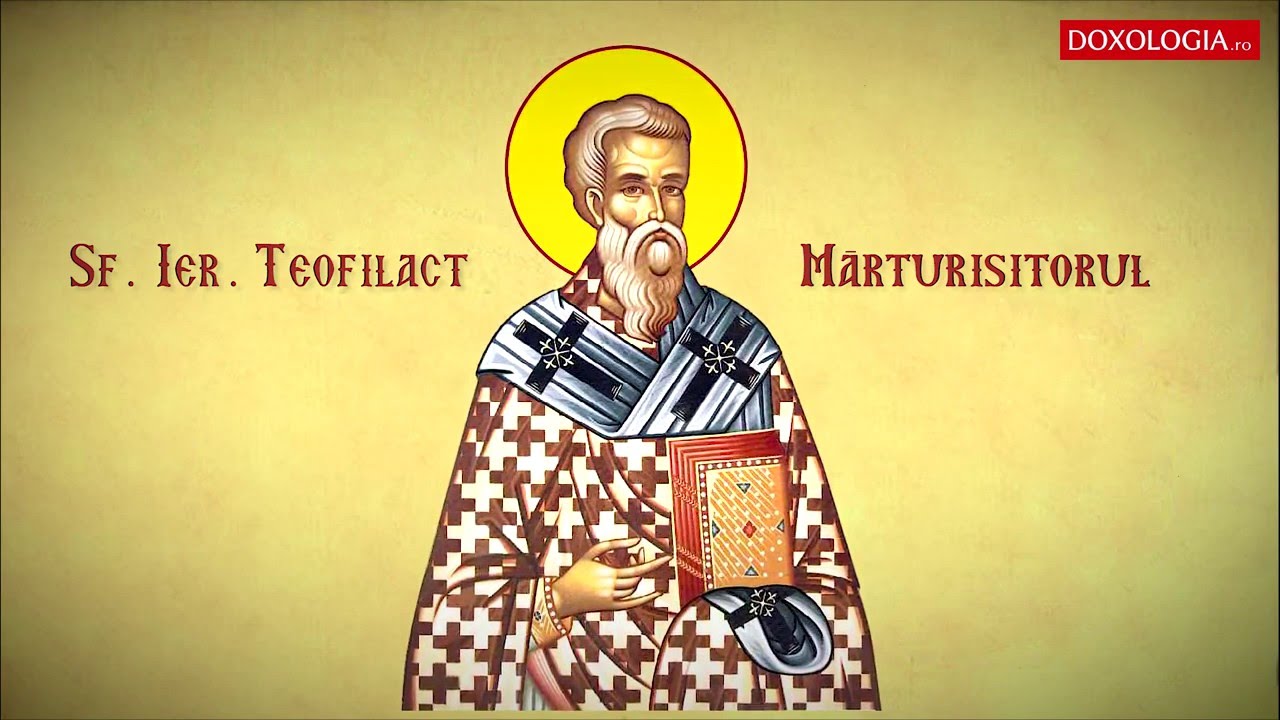 Tropar - Sfantul Marturisitor Teofilact, glas 6 (8 Martie) - Otilia SIMERIA